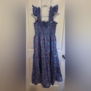 Hill House Floral Blue Ellie Dress